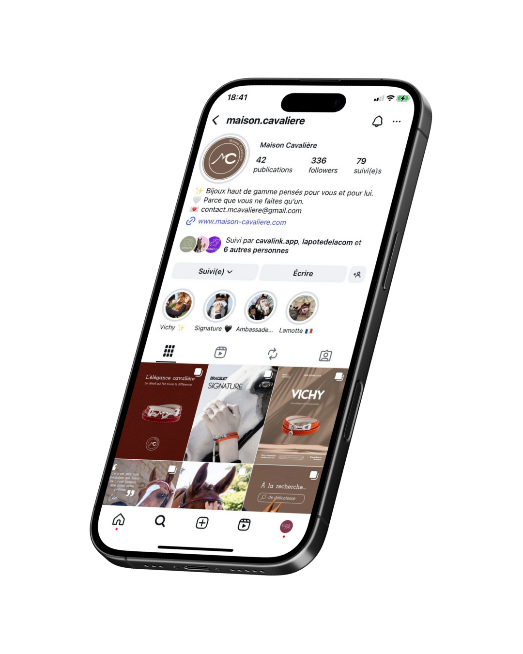 Instagram maison cavalière